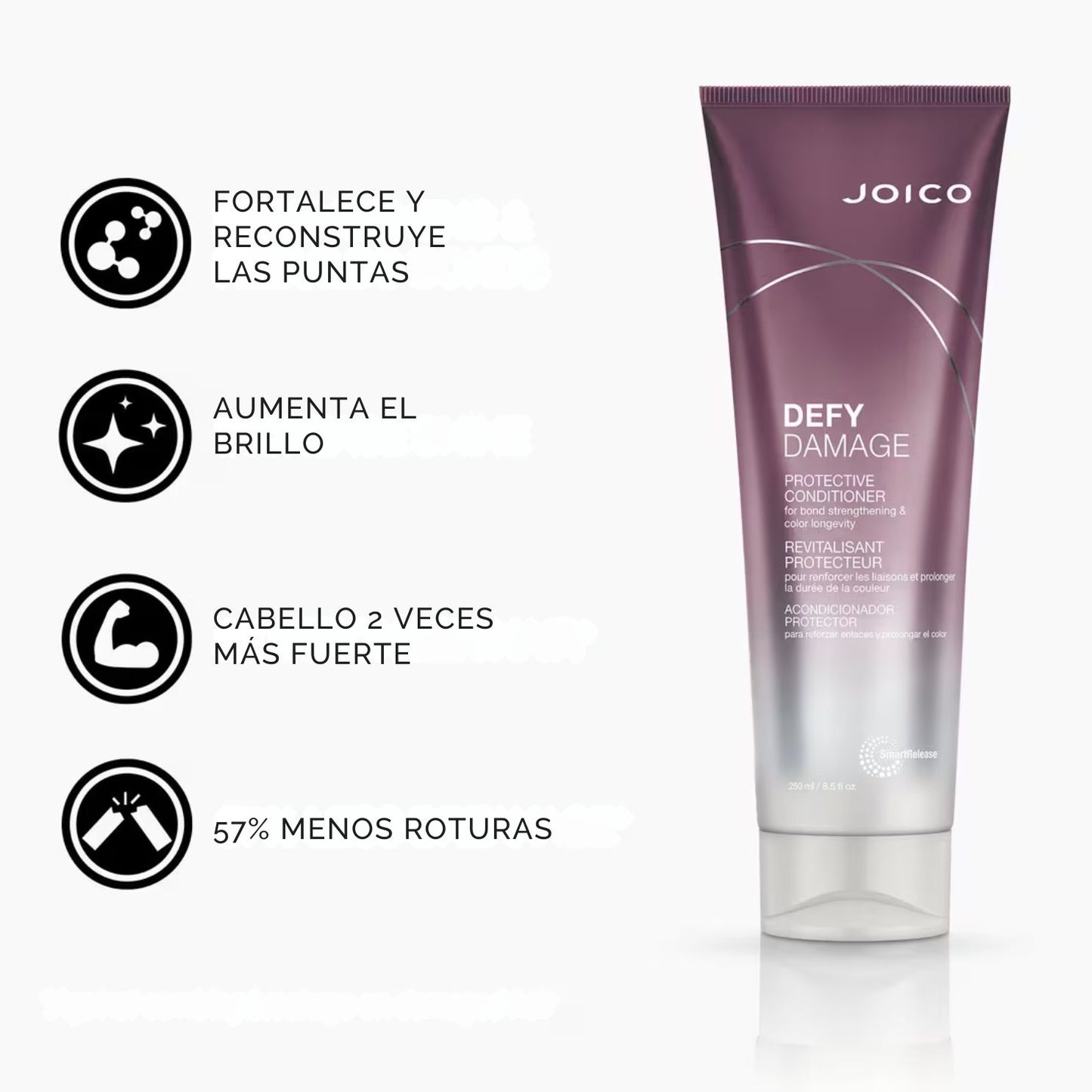 Joico Defy Damage Duo Shampoo Acondicionador Repara Maltrato