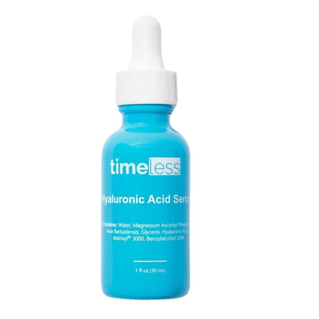Suero facial con Vitamina C Timeless con Ácido Hialurónico - Para Todo tipo de piel - Antioxidante e Hidratante - 30ML