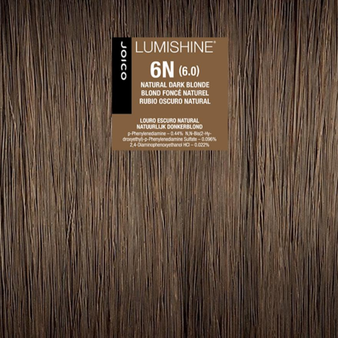 Tinte 6N Para Cabello Permanente Luimishine Joico + Peroxido Decolorante 74ml