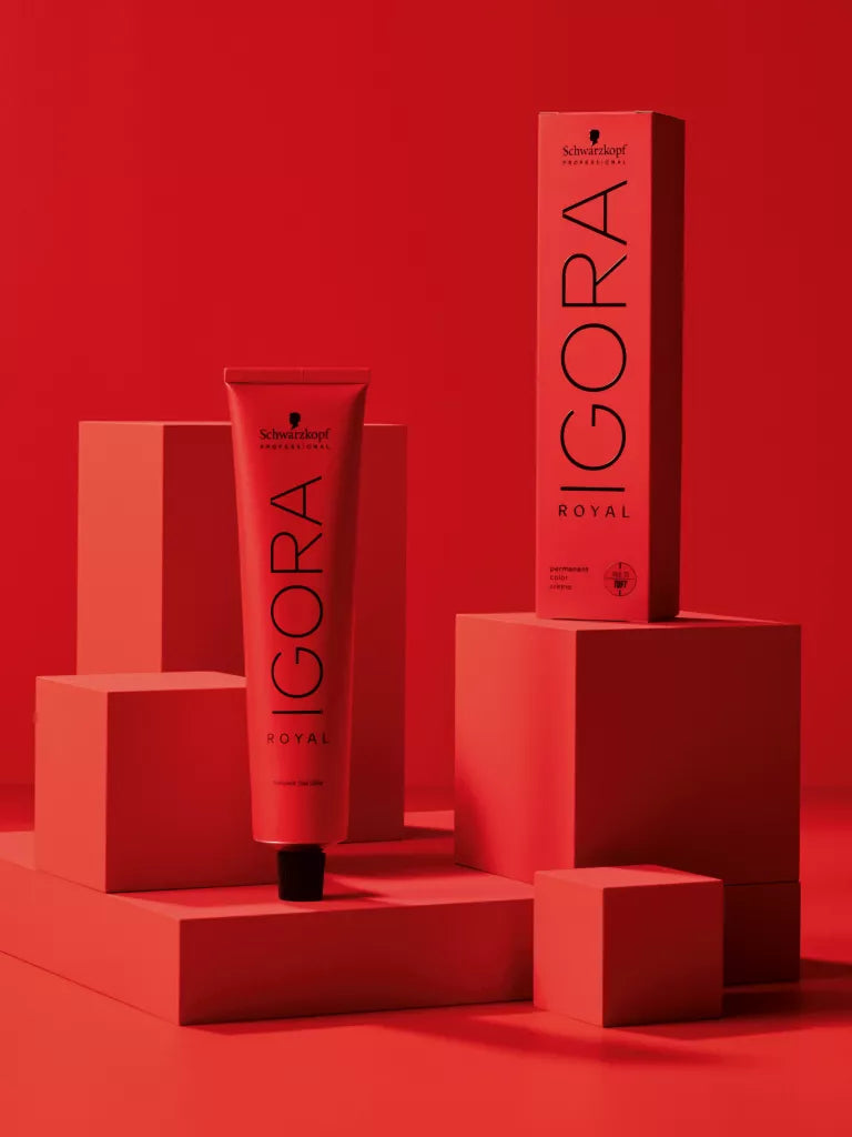 Tinte Para Cabello Igora + Peróxido Decolorante Schwarzkopf Gama completa 60ml