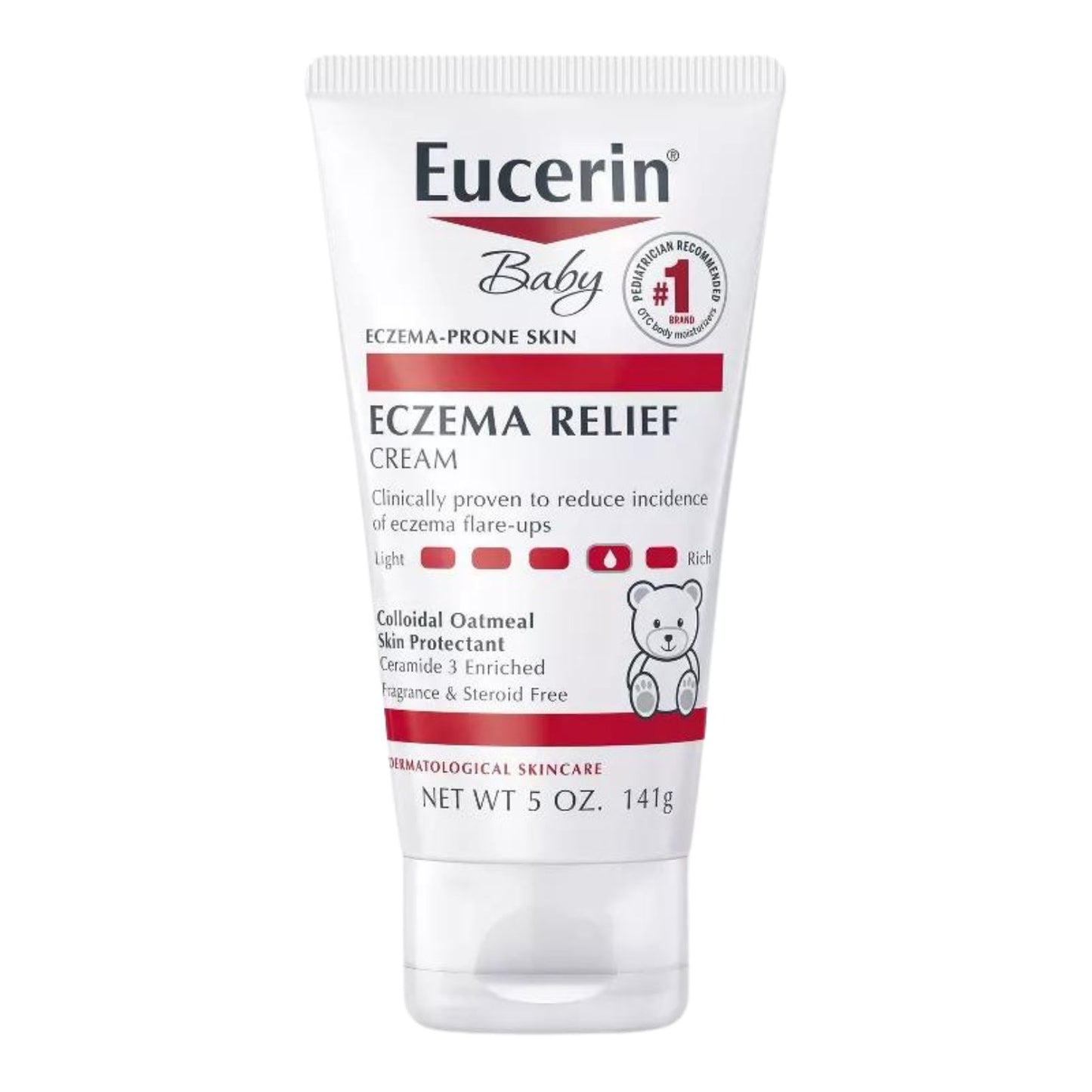Eucerin Baby Eczema Relief Crema Para Rozaduras Dermatitis Alivia Rojeces E Inflamación 141g
