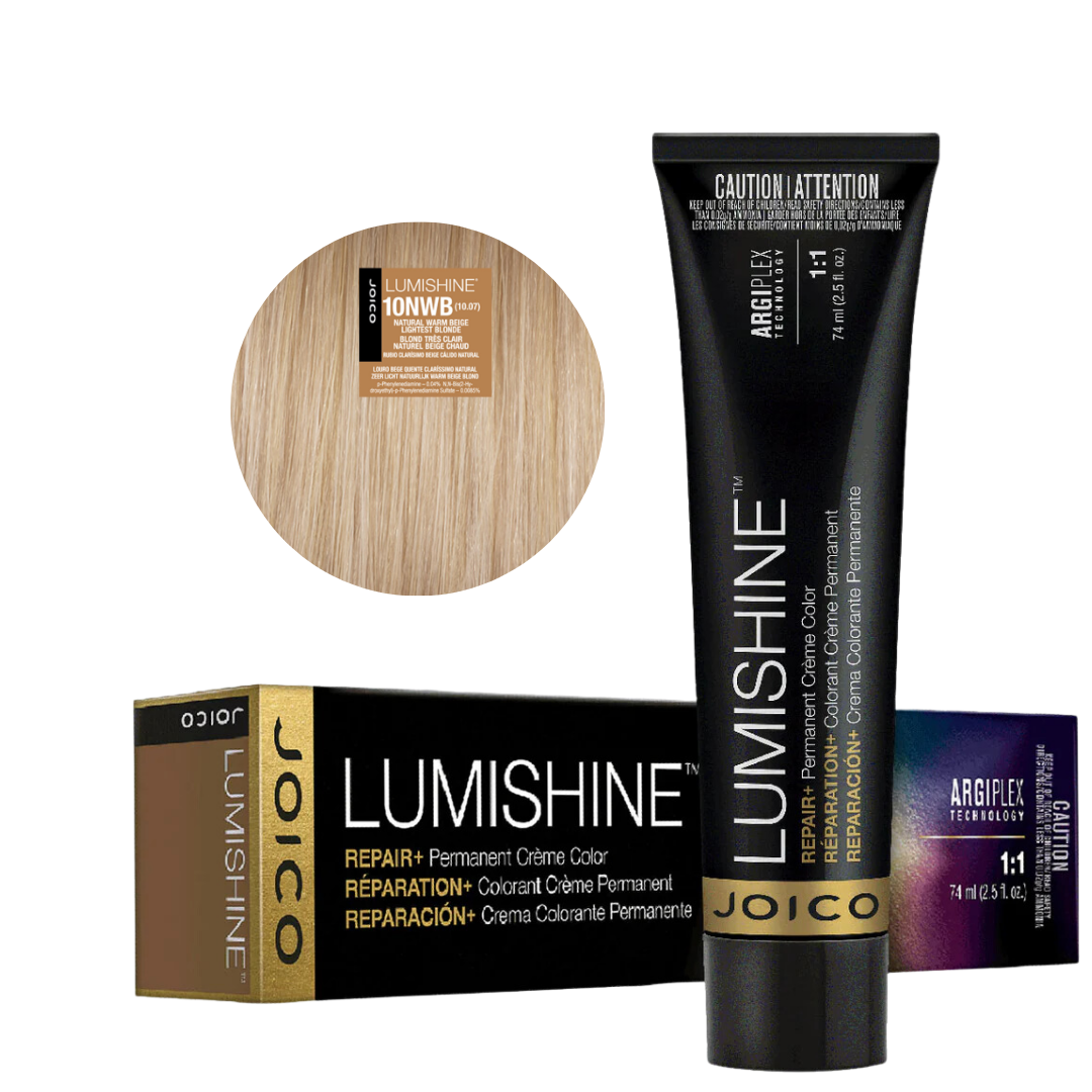 Tinte Para Cabello Permanente Luimishine Joico + Peroxido Decolorante 74ml