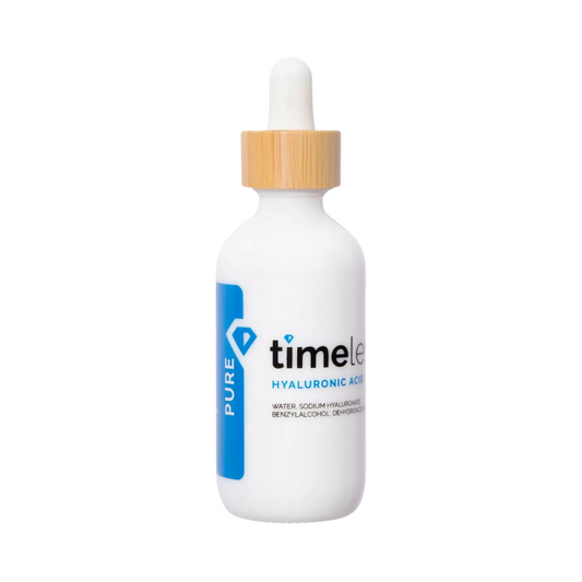 Ácido Hialurónico 100% Timeless - Suero Hidratante - Para todo tipo de Piel - Linea pura - 30ml