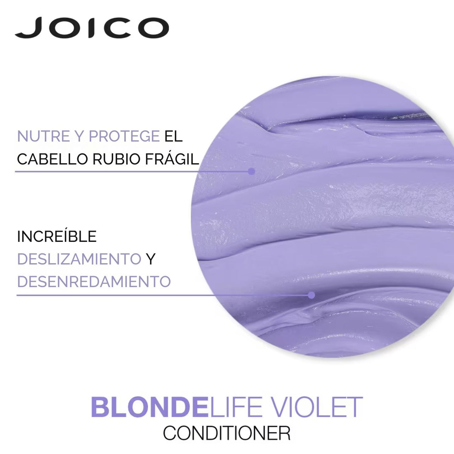 Acondicionador Blonde Life Violet Cabello Rubio Joico 250 Ml