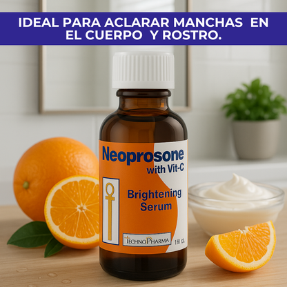 Serum Vitamina C Gel Neoprosone Despigmentante de Manchas- Con Vitamina C Y Alfa Arbutina30 ml