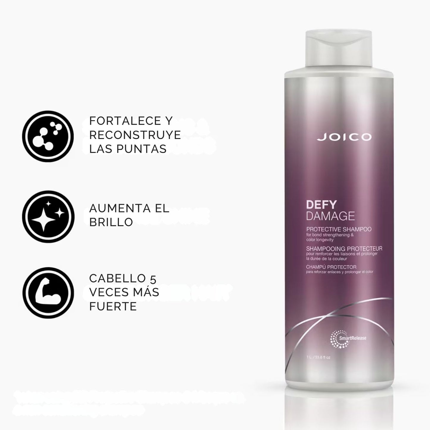 Joico Defy Damage Duo Shampoo Acondicionador Repara Maltrato