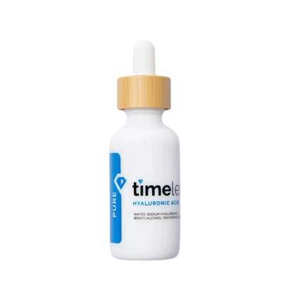 Ácido Hialurónico 100% Timeless - Suero Hidratante - Para todo tipo de Piel - Linea pura - 30ml