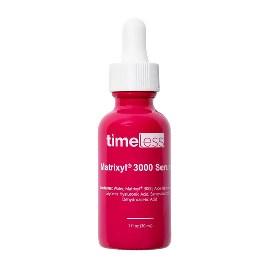 Sérum Matrixyl 3000 Timeless Skin Care Suero De Cuidado Facial Que Aumenta La Producción De Colágeno E Hidrata Fortaleciendo La Barrera Cutanea - Para Todo Tipo De Pieles 1oz 30ml