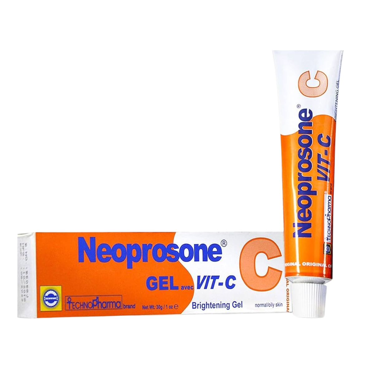 Crema Vitamina C En Gel Neoprosone Despigmentante Aclarante Antimanchas - Con Vitamina C Alfa Arbutina -cuidado De La Piel - 30 Ml