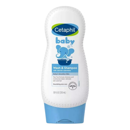 Cetaphil Baby Wash And Shampoo 230ml Organic Jabón Líquido