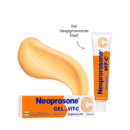 Crema Vitamina C En Gel Neoprosone Despigmentante Aclarante Antimanchas - Con Vitamina C Alfa Arbutina -cuidado De La Piel - 30 Ml