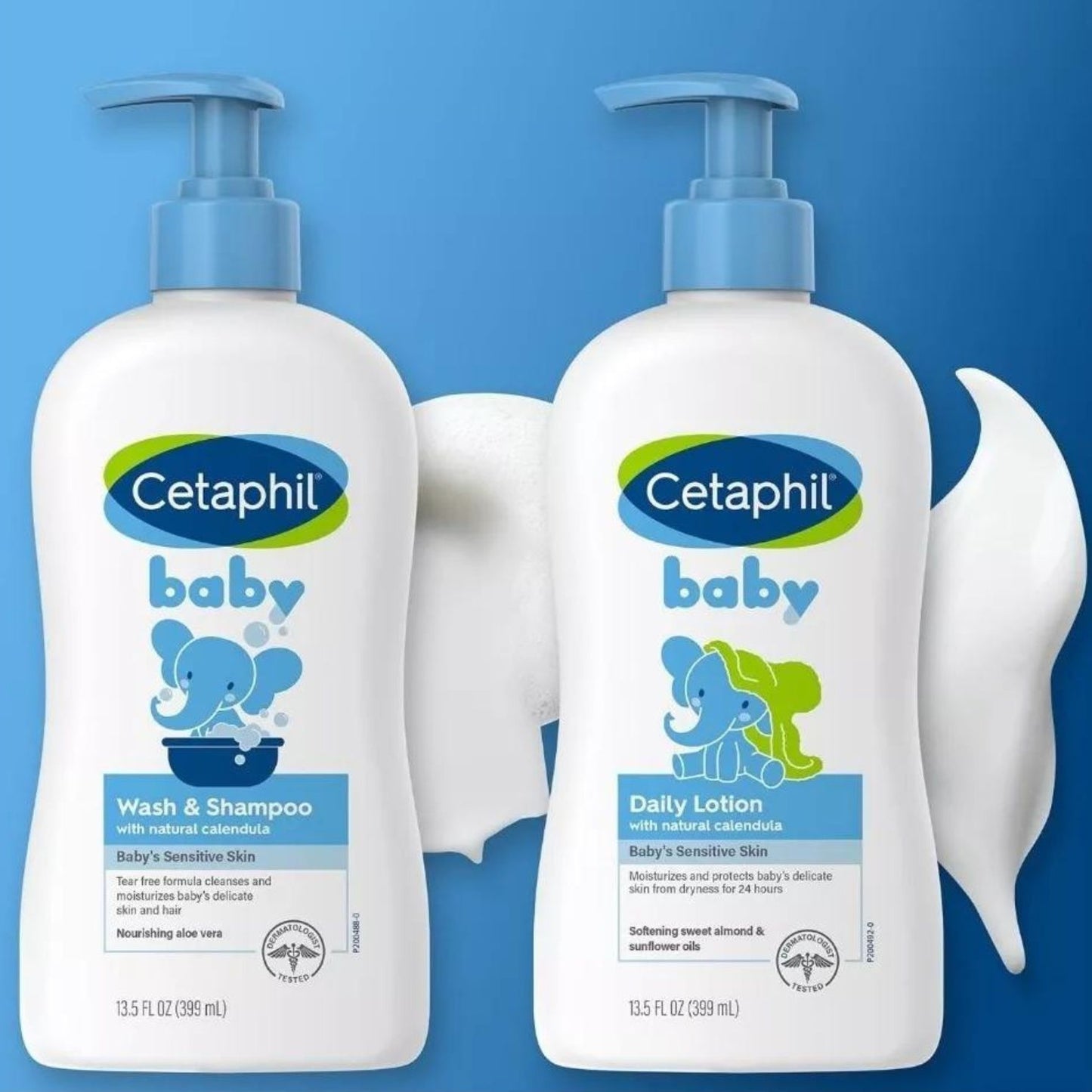 Cetaphil Pack Baby Wash & Shampoo + Daily Lotion Para Bebé