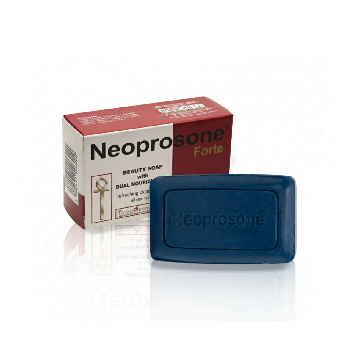 Limpiador Aclarante y Antibacteriano Neoprosone - Rostro y cuerpo - con Ácido Kójico Koji San y Niacinamida - Hidratante - Antimanchas AntiAcne, Borra Cicratices melasma Controla Grasa Jabon 80gr