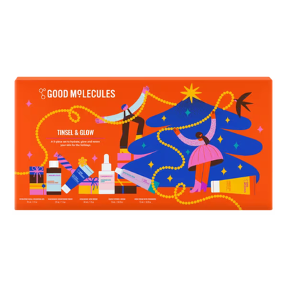 Good Molecules Skincare Tinsel & Glow Holiday Set