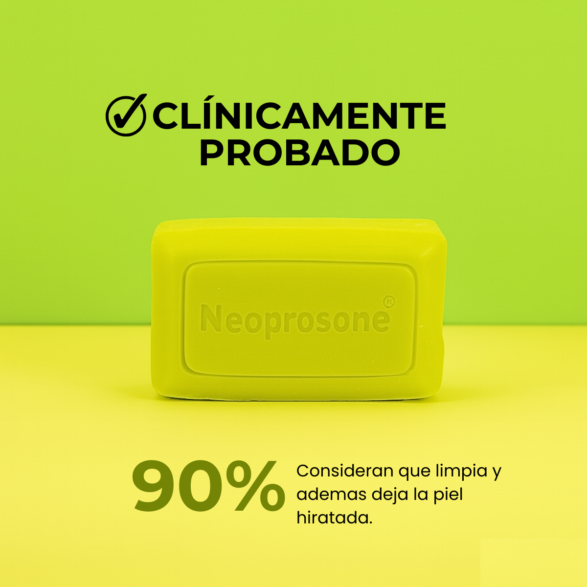 Jabón Facial Neoprosone Acido Hiauluronico Vitamina B3 Hidratante Anti-imperfecciones Con Vitamina C Jabón Citrico Aclarante 80g Piel Radiante Anti Manchas Despigmentante Iluminador Piel Sensible