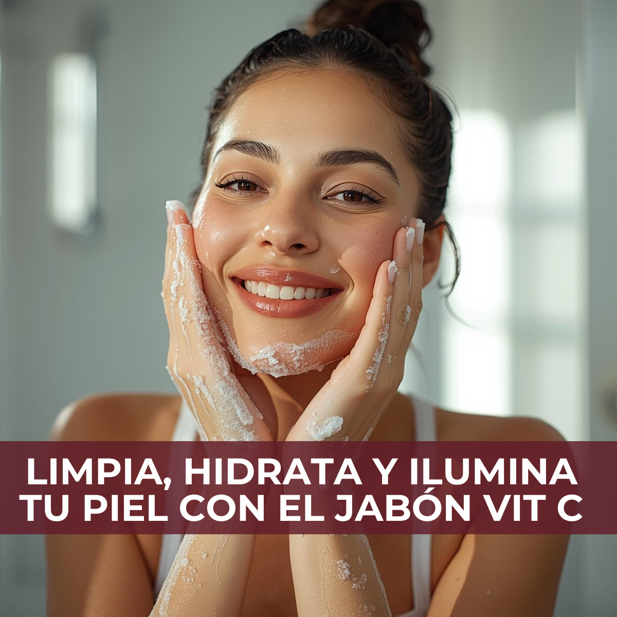 Limpiador Aclarante y Antibacteriano Neoprosone - Rostro y cuerpo - con Ácido Kójico Koji San y Niacinamida - Hidratante - Antimanchas AntiAcne, Borra Cicratices melasma Controla Grasa Jabon 80gr