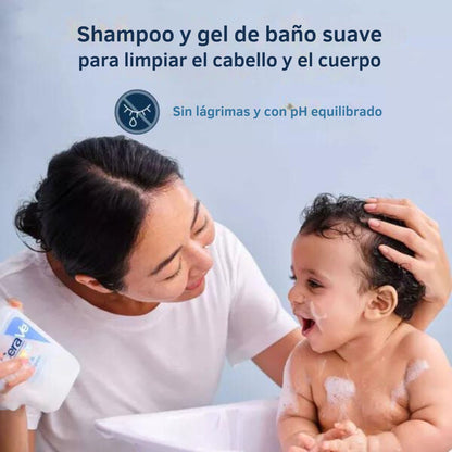 Baby Wash And Shampoo Cerave. Jabón Líquido Bebe 237 Ml