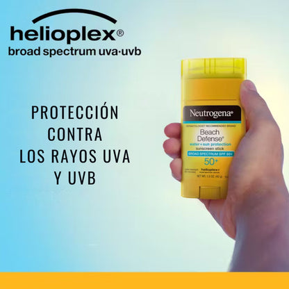 Neutrogena Beach Defense Protector Solar Spf 50 1 Unidad