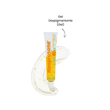 Neoprosone Skin Active Gel Hidratante Matificante Antiimperfecciones con Vitamina C Ácido Salicílico y Niacinamida sin hidroquinona aclarante quita manchas piel sensible iluminador rostro skincare 30G
