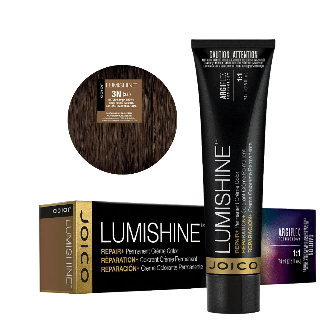 Tinte Para Cabello Permanente Luimishine Joico + Peroxido Decolorante 74ml