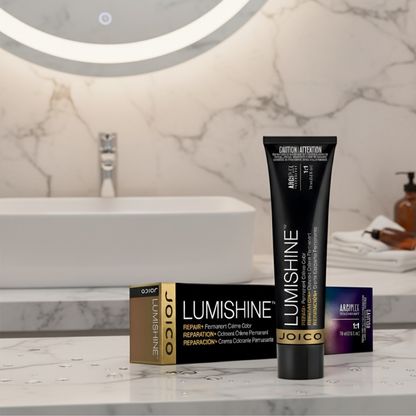 Tinte Para Cabello Permanente Luimishine Joico + Peroxido Decolorante 74ml