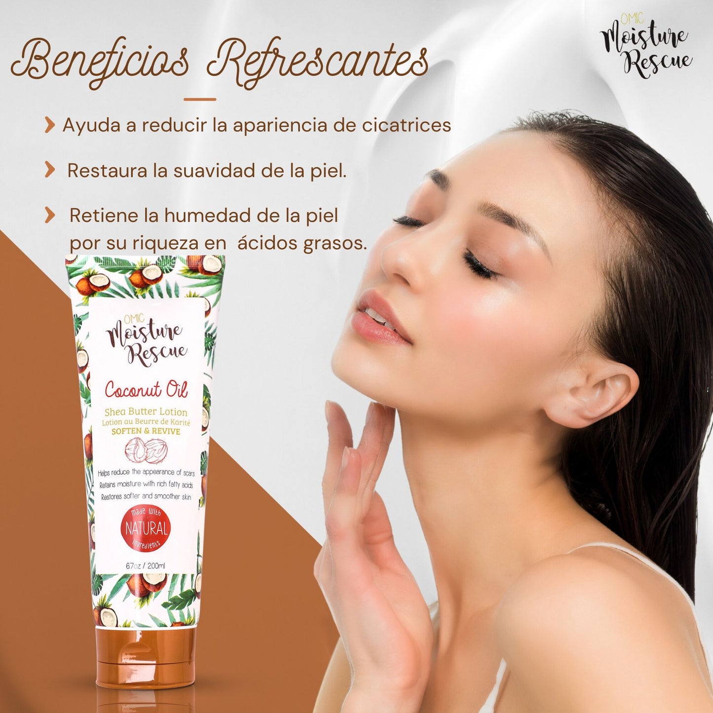 Crema Corporal Organica Para Piel muy seca Anti Estrías -hidratante Maxima y  Nutritiva para la piel - Con Manteca De Karité Y Aceite De Coco 200ml