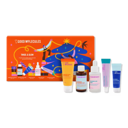 Good Molecules Skincare Tinsel & Glow Holiday Set