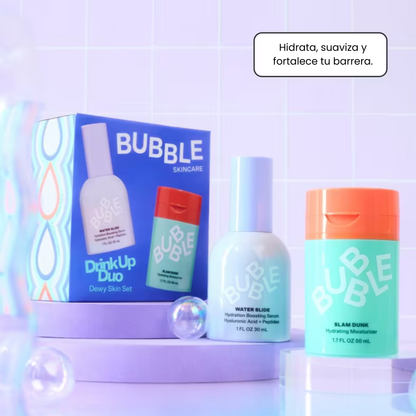 Bubble Skincare Drink Up Duo Dewy Skin Set