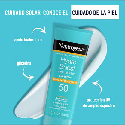 Neutrogena Hydro Boost Bloqueador Protector Solar Fps50 88ml