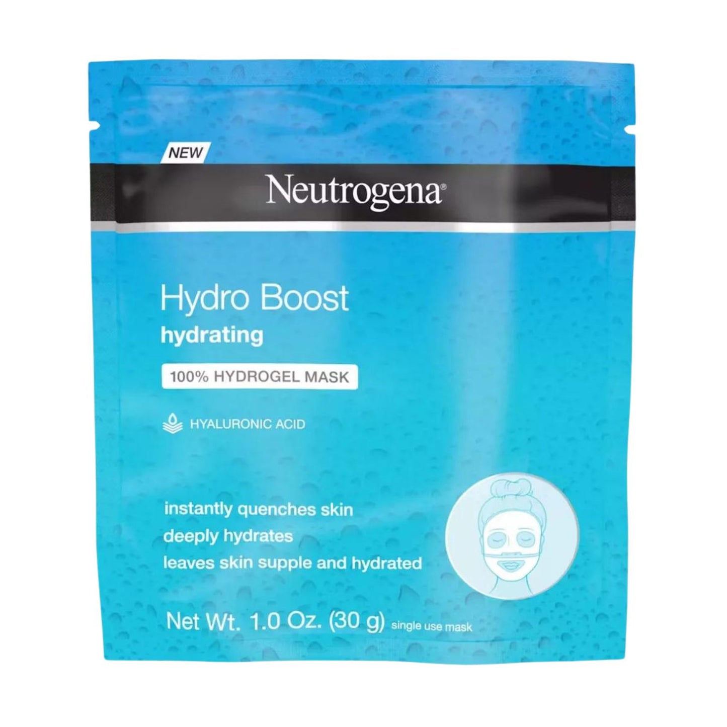 Neutrogena Hydroboost Mascarilla 100% Hydrogel 30g