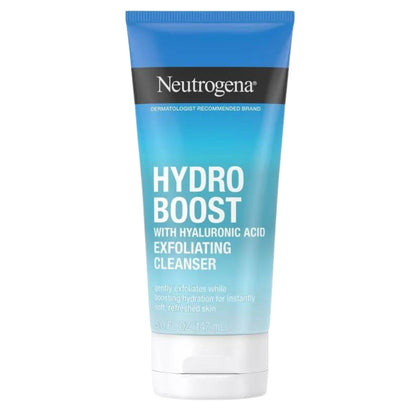 Limpiador Exfoliante Facial - Neutrogena Hydro Boost 5 Oz. Tipo De Piel Normal