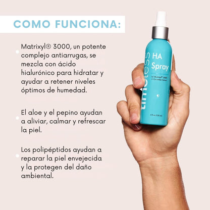 Tónico Facial Timeless Hidratante y Refrescante con Pepino y Matrixyl 3000 - 120ml