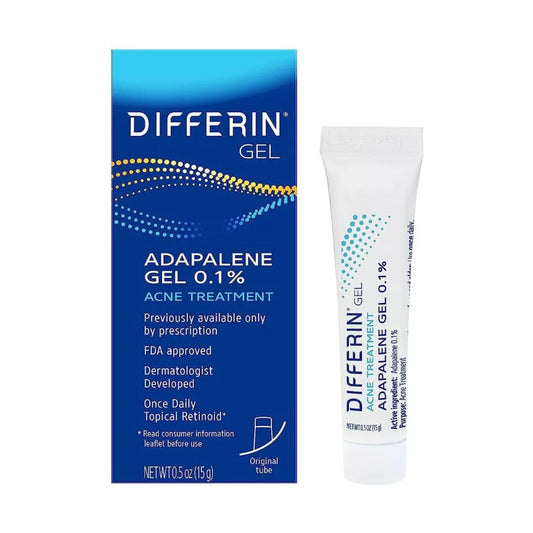 Gel Differin Adapalene Tratamiento Antiacné 0.1% Tipo De Piel Sensible, Acneica