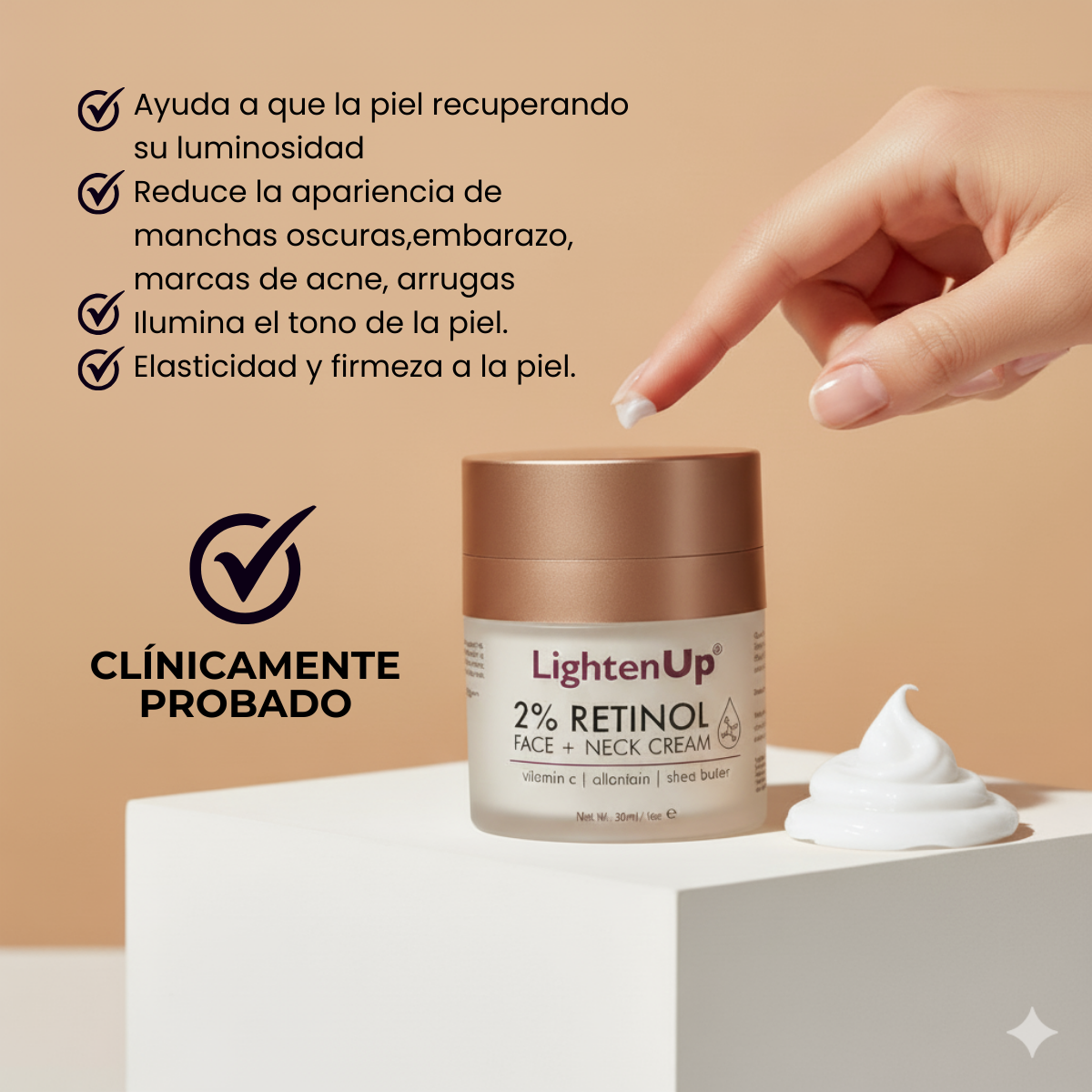 Lightenup crema Facial y Cuello Antiarrugas 30ml