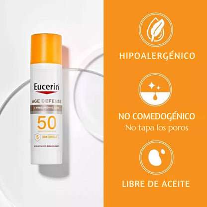 Eucerin Bloqueador Solar Anti Arrugas 50fps 75ml