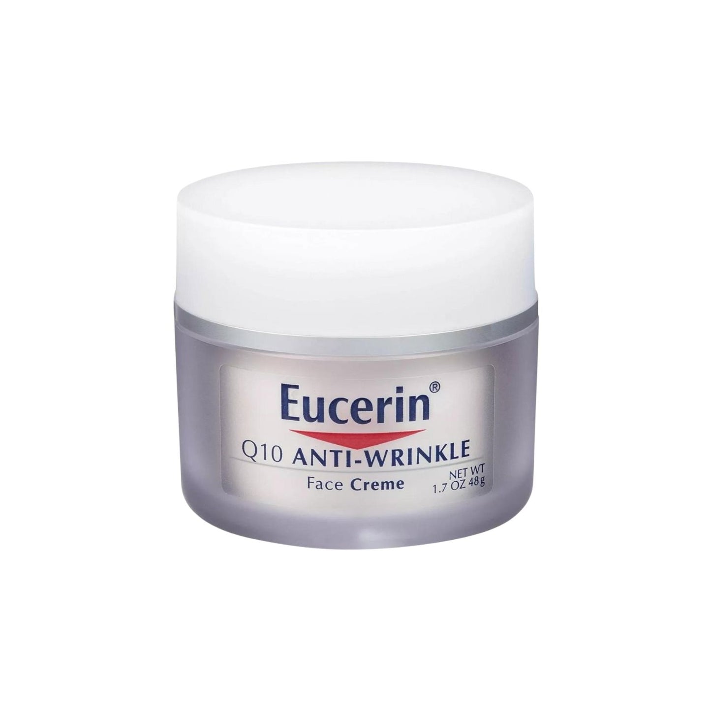 Eucerin Q10 Crema Hidratante Facial Antiarrugas Antioxidante Con Coenzima Q10 48gr