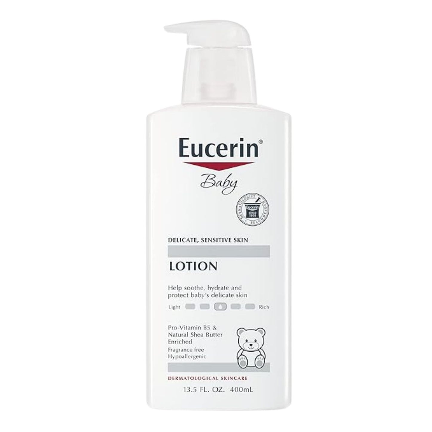 Eucerin Baby Loción Corporal Hipoalergénica 400 Ml