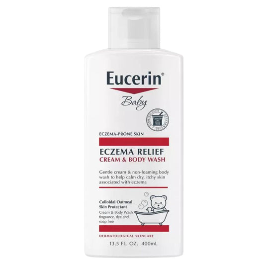 Eucerin Baby Eczema Relief Cream Body Wash 400ml