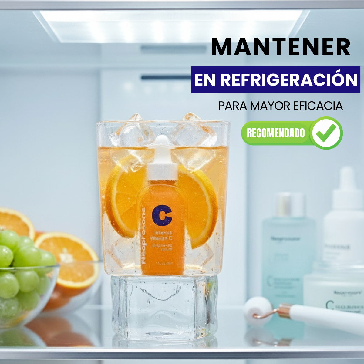 Serum para iluminar la piel, controlar el acné y proteger la piel 30 ml