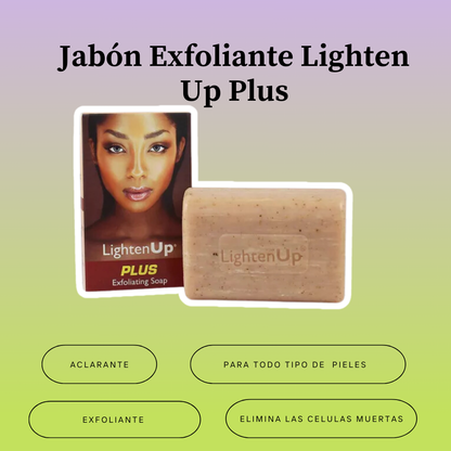 Jabón Exfoliante Blanqueador Despigmentante Lightenup