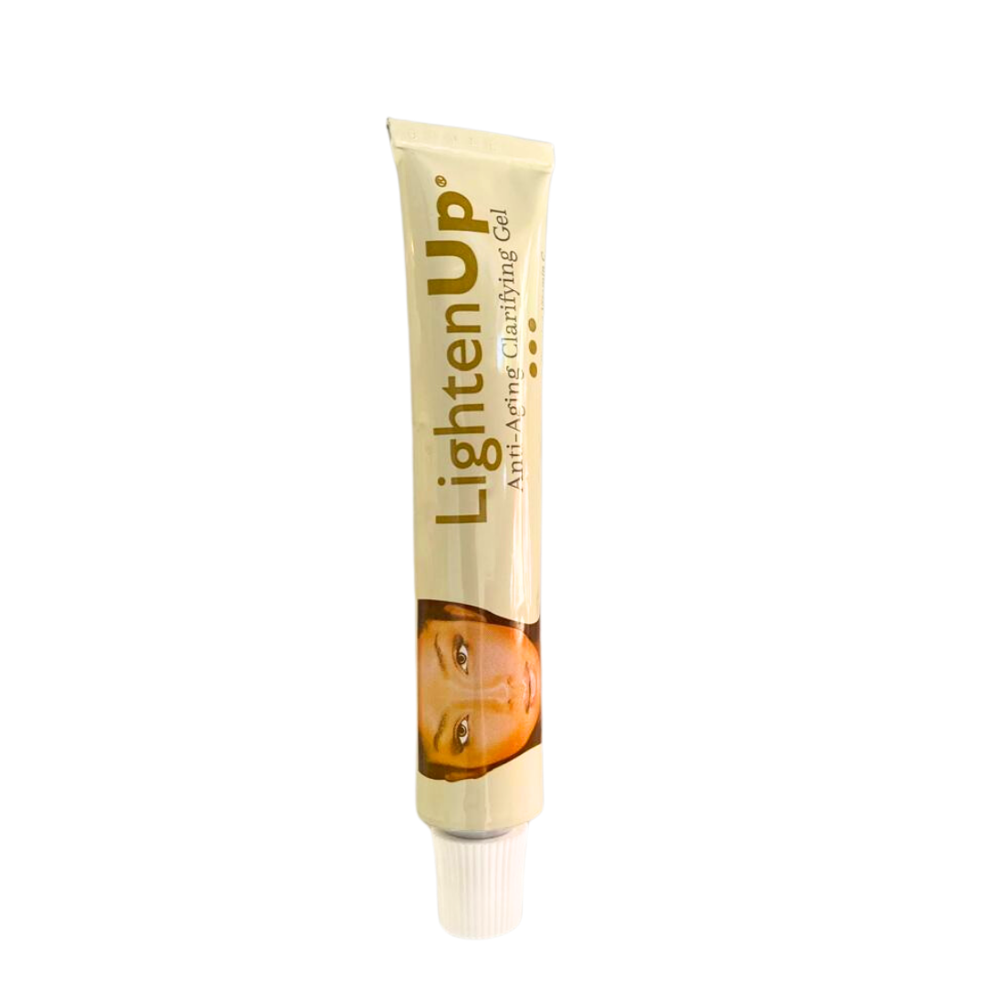 Crema Blanqueadora Aclarante Despigmentante Facial Y Corporal Lighten Up Con Vitamina C Alfa Arbutina Y Argán - Textura En Gel 30ml