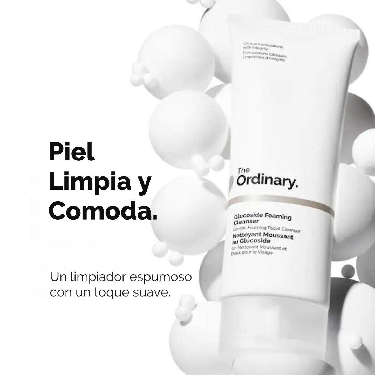 The Ordinary Limpiador Facial Glucoside Foaming 150ml Tipo De Piel Todo Tipo De Piel