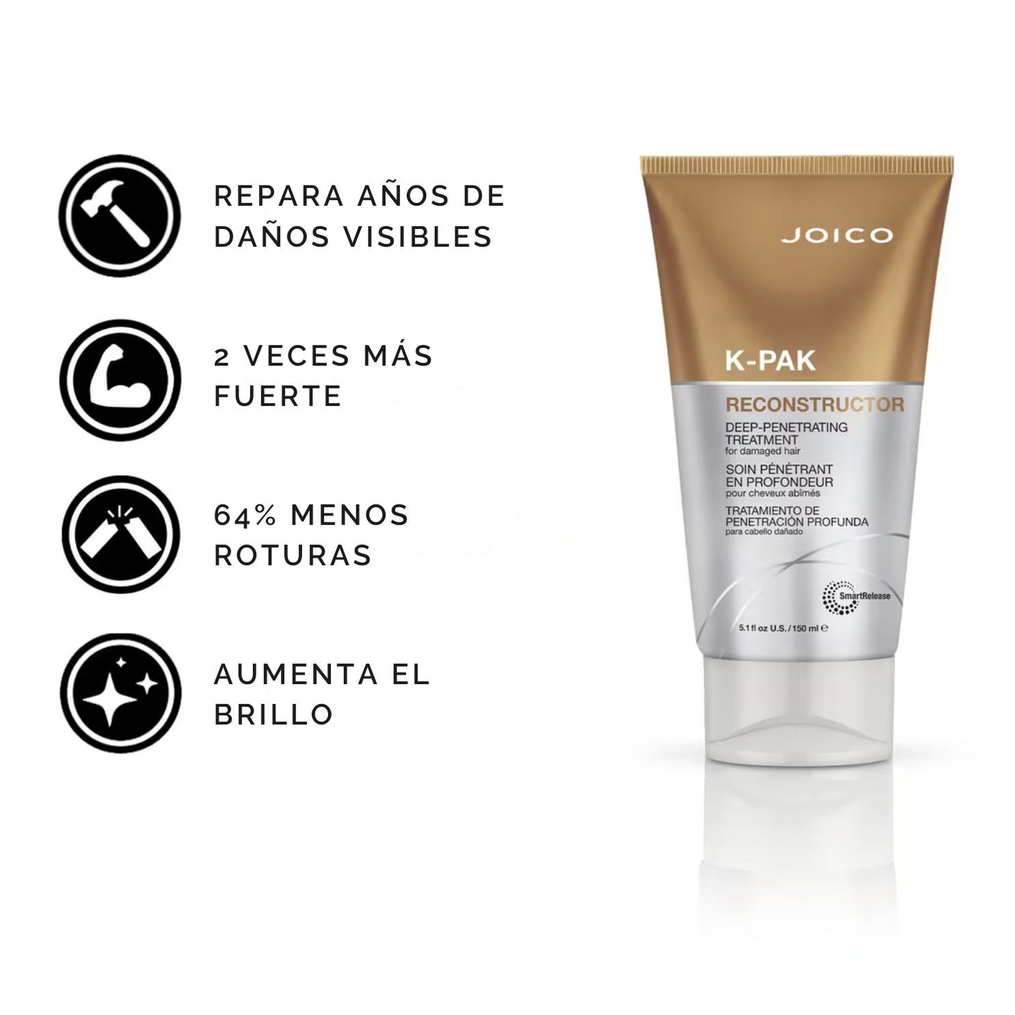 Joico Kpak Reconstructor Penetración Profunda Cabello Dañado