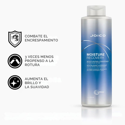 Joico Moisture Recovery Acondicionador Cabello Seco 1l