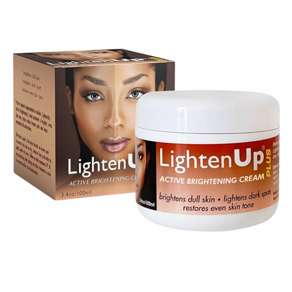 Crema Hidratante Blanqueadora Lighten Up Con Ácido Kójico Para Reducir Manchas Corporales Y Faciales - Ideal Para Áreas Sensibles Íntimas Axilas Y Rostro 100ml