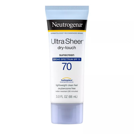 Protector solar Corporal Neutrogena Ultra Sheer FPS 70 88 ml