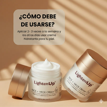 Lightenup crema Facial y Cuello Antiarrugas 30ml
