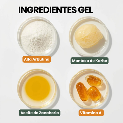 Carotis Skin Active Gel De Ojos Express Aclara con Vitamina C Niacinamida Y Cafeína Reduce Ojeras Para Todo El Rostro Cuidado Facial, Hidratante, Antiimperfecciones, Aceite De Zanahoria Despigmentante