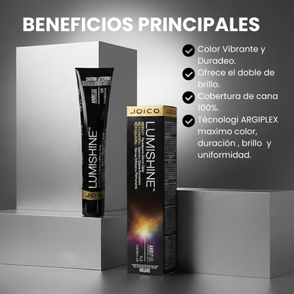 Tinte 9NV Para Cabello Permanente Luimishine Joico + Peroxido Decolorante 74ml
