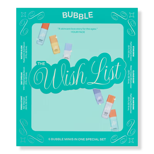 Bubble Skincare The Wish List Mini Essentials Set